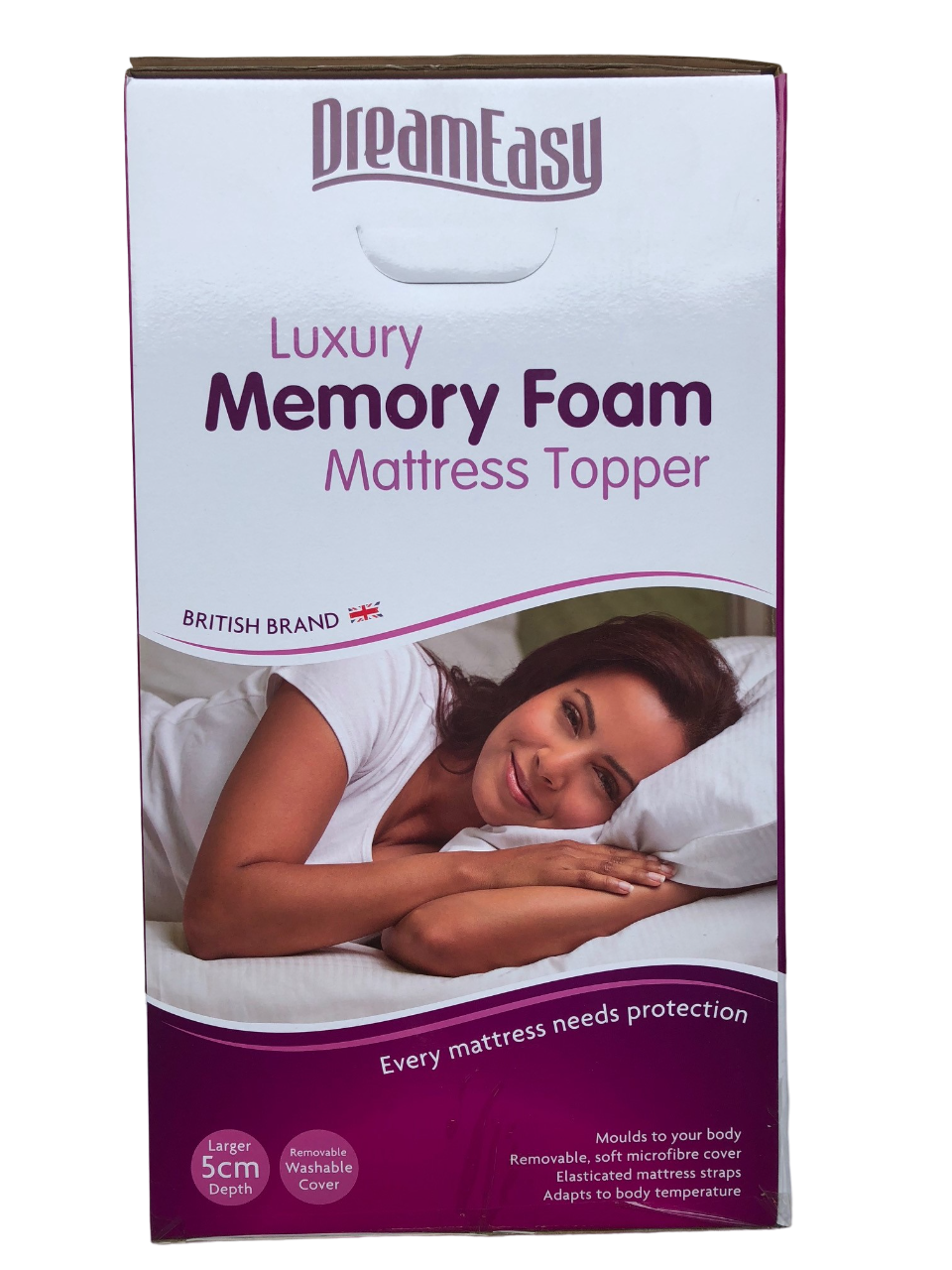 DreamEasy Memory Foam Topper (2")